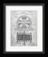 Electro Magnetic Motor Patent Fine Art Print