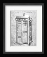 Dr. Who - Police Box Fine Art Print