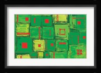 Green and Red Fine Art Print