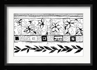 Flowers and Leaves - BW Fine Art Print