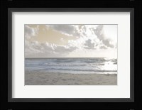 Serene Sea III Framed Print