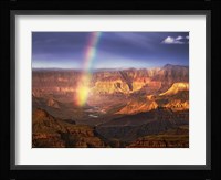 Canyon View IV Framed Print