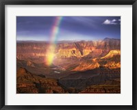 Canyon View IV Framed Print