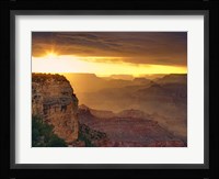 Canyon View IX Framed Print