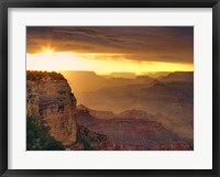 Canyon View IX Framed Print