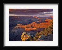 Canyon View X Framed Print