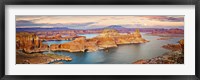 Lake Canyon View III Framed Print