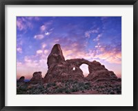 Sunset in the Desert I Framed Print