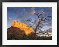 Sunset in the Desert II Framed Print