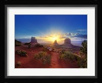 Pink Morning Glory I Framed Print