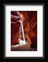 Sun Shining Through Canyon VI Framed Print