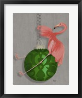 Flamingo Wrecking Ball Fine Art Print