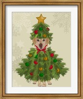 Yellow Labrador, Christmas Tree Costume Fine Art Print