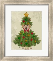 Yellow Labrador, Christmas Tree Costume Fine Art Print