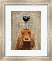 Dog Au Vin, Cocker Spaniel Fine Art Print