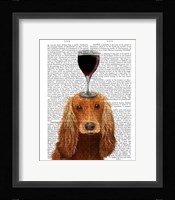 Dog Au Vin, Cocker Spaniel Fine Art Print