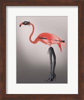 Flamingo with Kinky Boots Fine Art Print
