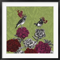 Blooming Birds, Rhododendron Fine Art Print