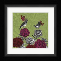Blooming Birds, Rhododendron Fine Art Print