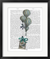 Balloon and Bird Cage 2 Fine Art Print