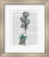 Balloon and Bird Cage 2 Fine Art Print