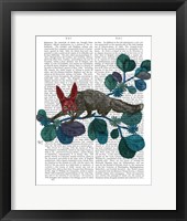 Sly Fox in Bunny Mask Fine Art Print