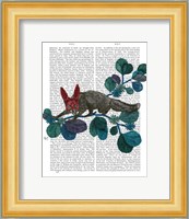 Sly Fox in Bunny Mask Fine Art Print