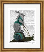 Hare and Snail Fine Art Print