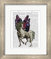 Horse with Butterfly Wings Fine Art Print