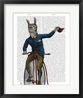 Llama on Bike Fine Art Print