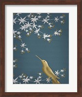 Golden Hummingbird 1 Fine Art Print