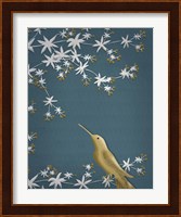 Golden Hummingbird 1 Fine Art Print