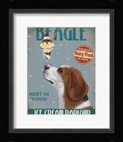Beagle Ice Cream Fine Art Print