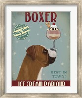 Boxer Ice Cream Fine Art Print