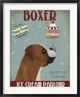 Boxer Ice Cream Fine Art Print