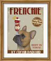 French Bulldog Ice Cream Fine Art Print
