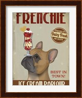 French Bulldog Ice Cream Fine Art Print