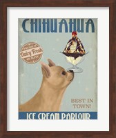 Chihuahua, Fawn, Ice Cream Fine Art Print