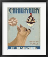 Chihuahua, Fawn, Ice Cream Fine Art Print