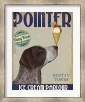 German Shorthaired Pointer Ice Cream Fine Art Print