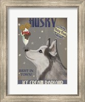 Husky Ice Cream Fine Art Print