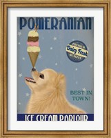 Pomeranian Ice Cream Fine Art Print