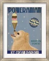 Pomeranian Ice Cream Fine Art Print