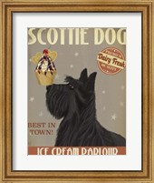 Scottish Terrier Ice Cream Fine Art Print