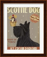 Scottish Terrier Ice Cream Fine Art Print