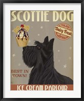 Scottish Terrier Ice Cream Fine Art Print