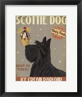 Scottish Terrier Ice Cream Fine Art Print