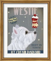 Westie Ice Cream Fine Art Print