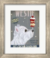 Westie Ice Cream Fine Art Print