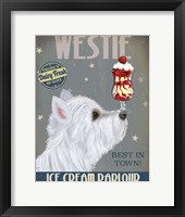 Westie Ice Cream Fine Art Print